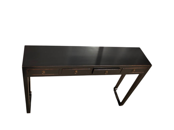 48" Long 4 Drawer Elm Console Table - Dyag East