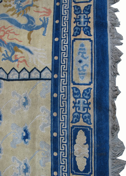 6 Dragons Peking Rug: 12 ft 3 in x 9 ft - Dyag East