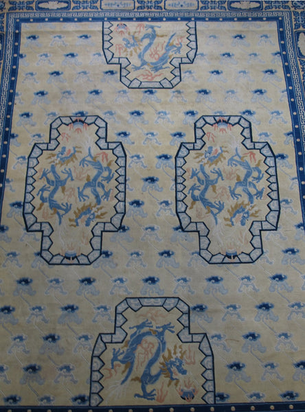 6 Dragons Peking Rug: 12 ft 3 in x 9 ft - Dyag East
