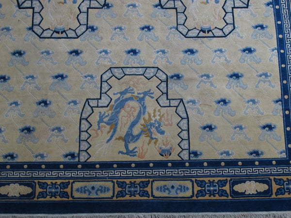 6 Dragons Peking Rug: 12 ft 3 in x 9 ft - Dyag East