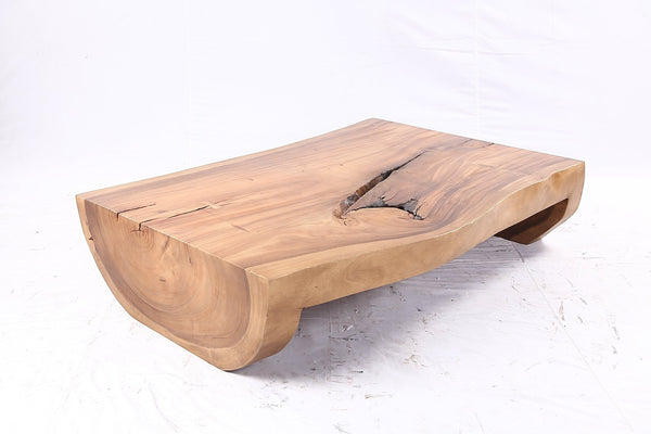 61” Inch Organic Suar Wood Coffee Table 301 - Dyag East