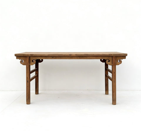 61" Long Elm Wood Console Table - Dyag East
