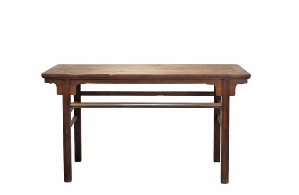 62" Long Antique Brown Console Table - Dyag East