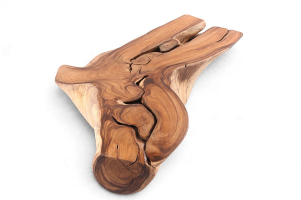 67” Rectangular Teak Root Coffee Table - Dyag East