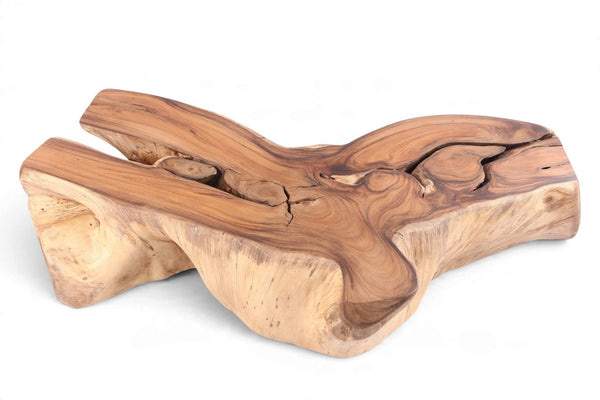 67” Rectangular Teak Root Coffee Table - Dyag East