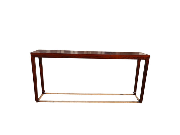 70" Long Minimalist Elm Console Table - Dyag East