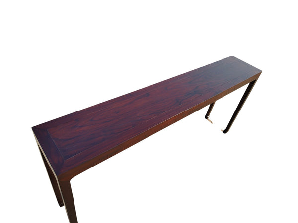 70" Long Slim Elm Console Table - Dyag East