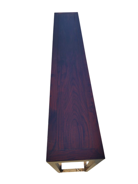 70" Long Slim Elm Console Table - Dyag East