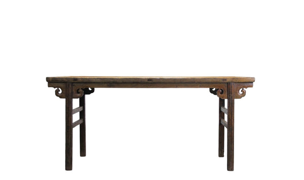 72" Long Elm Wood Console Table - Dyag East