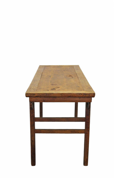 72" Long Elm Wood Console Table - Dyag East