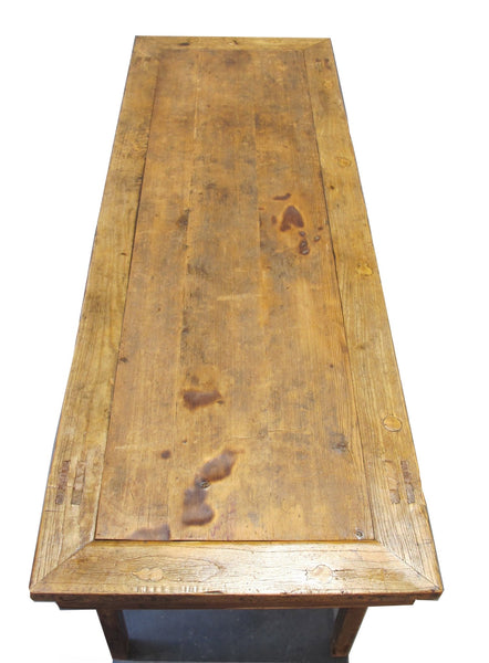 72" Long Elm Wood Console Table - Dyag East