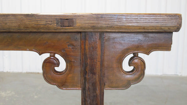 72" Long Elm Wood Console Table - Dyag East