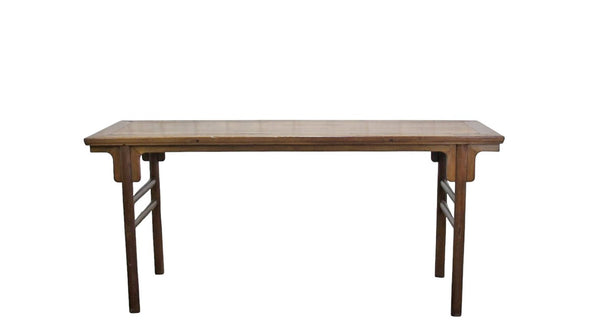 75" Long Antique Chinese Painting Table - Dyag East