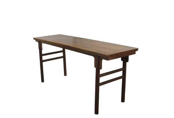 75" Long Antique Chinese Painting Table - Dyag East