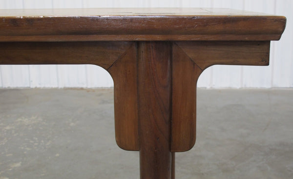 75" Long Antique Chinese Painting Table - Dyag East