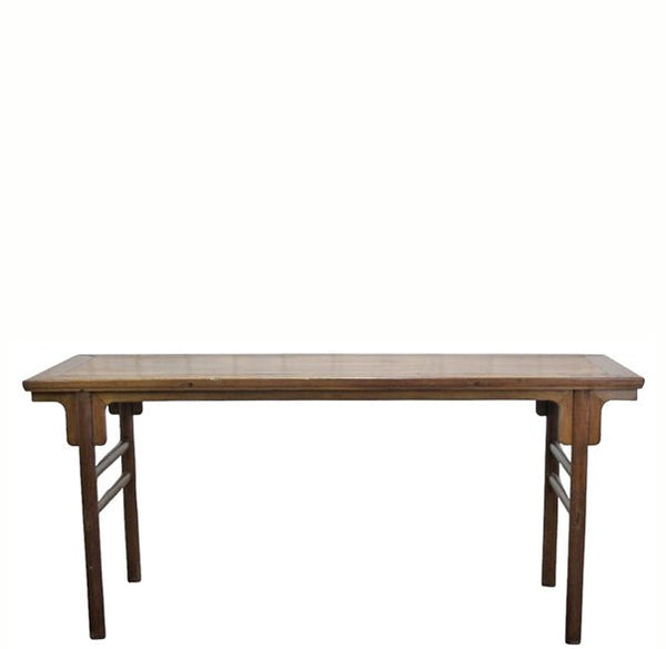 75" Long Antique Chinese Painting Table - Dyag East