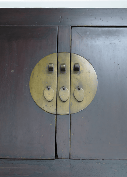 8 Feet Tall Antique Chinese Compound Cabinet - Dyag East