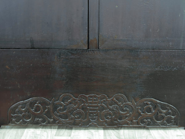8 Feet Tall Antique Chinese Compound Cabinet - Dyag East