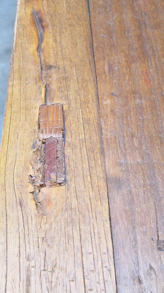 83" Long Elm Console Table - Dyag East