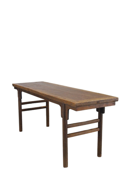 83" Long Elm Console Table - Dyag East