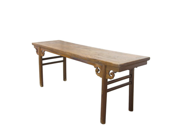 84" Long Antique Painting Table - Dyag East
