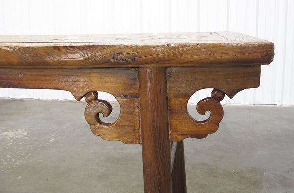 84" Long Antique Painting Table - Dyag East