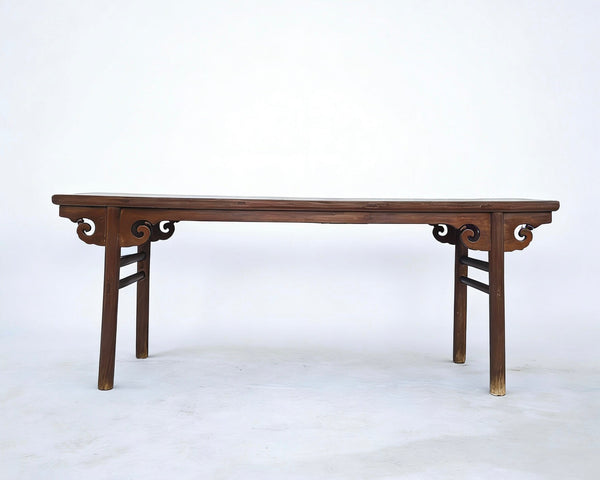 84" Long Antique Painting Table - Dyag East