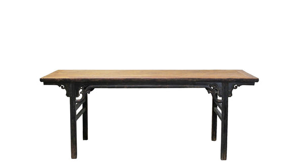 86" Long Antique Chinese Painting Table - Dyag East