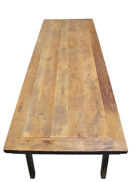 86" Long Antique Chinese Painting Table - Dyag East