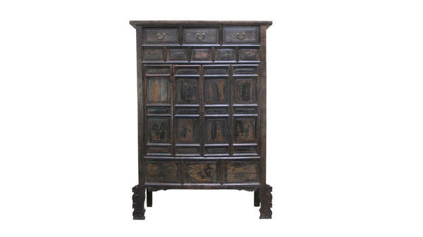 88 Inch Tall Original 16th Century Antique Chinese Cabinet - Dyag East