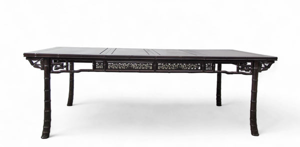 94" Long Rosewood Dining Table and 8 Chair Set - Dyag East
