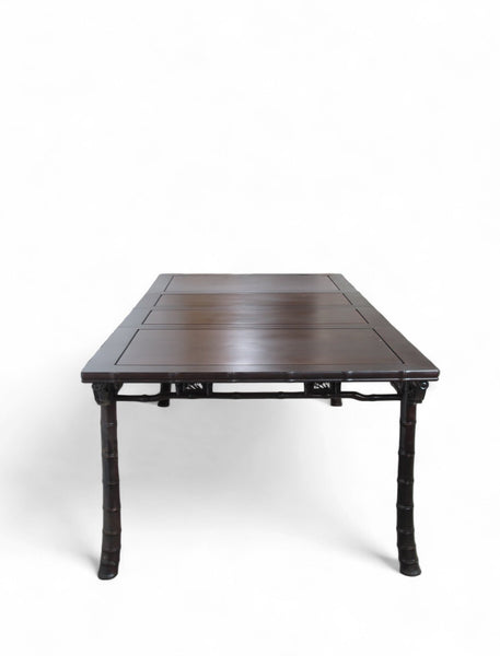 94" Long Rosewood Dining Table and 8 Chair Set - Dyag East