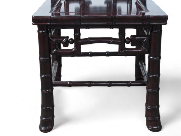 94" Long Rosewood Dining Table and 8 Chair Set - Dyag East