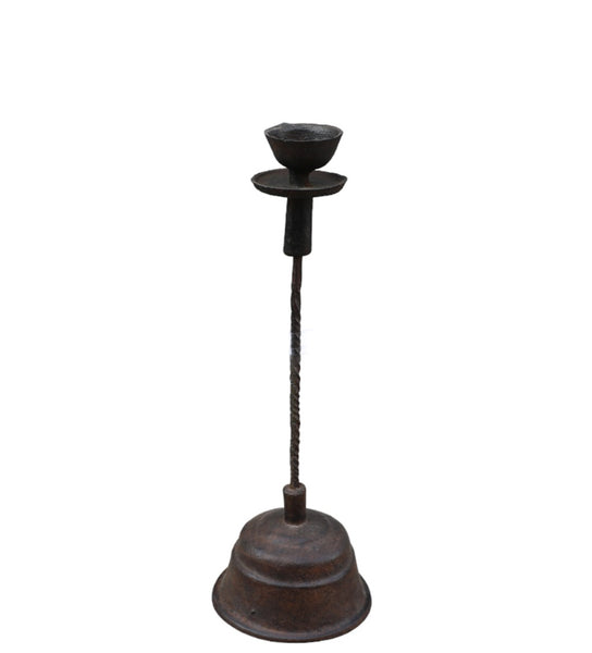 Vintage Iron Candle Holder 1
