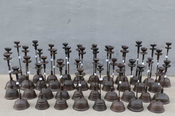 Vintage Iron Candle Holder 1