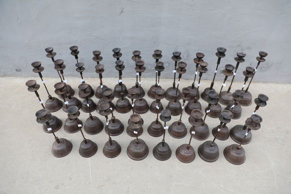 Vintage Iron Candle Holder 1