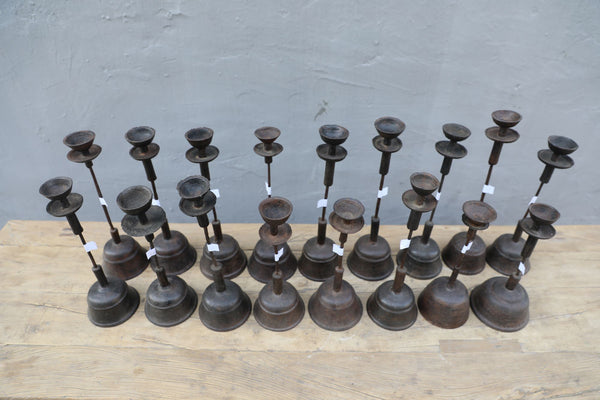 Vintage Iron Candle Holder 2