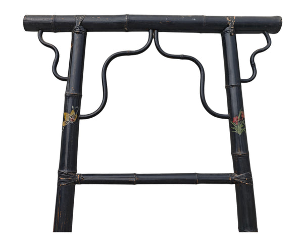 Vintage Hand-Painted Bamboo Ladders