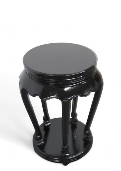 Black Candle Accent Side Table