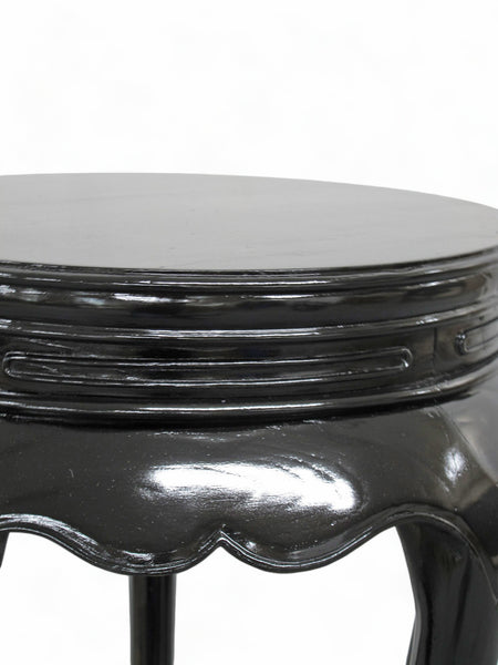 Black Candle Accent Side Table