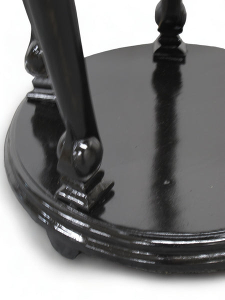 Black Candle Accent Side Table