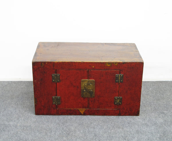 Antique China Red Cabinet