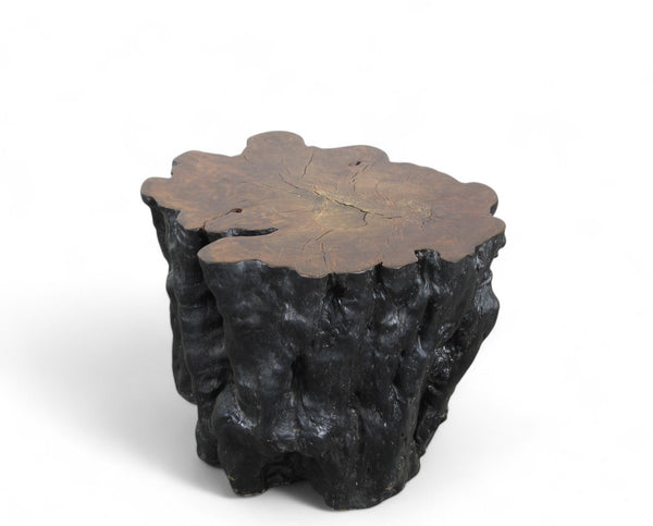 Lychee Living Edge Accent or Side Table or Stool 6