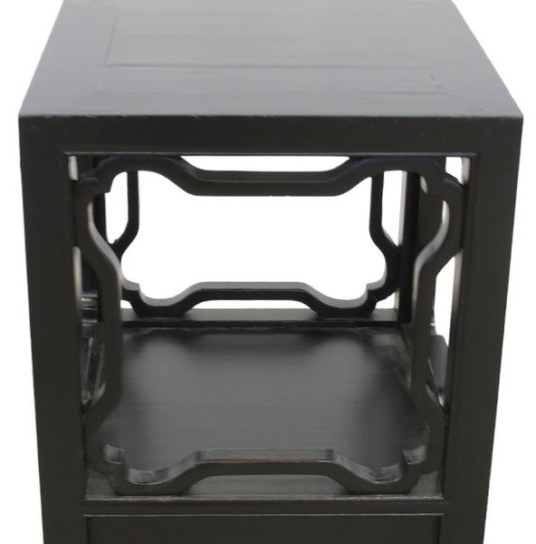 Pair Antique Chinese Accent Table or Night Nightstand