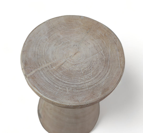 Pair Hand Made Modern Side Tables or Nightstands or Stool