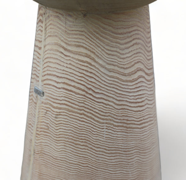 Pair Hand Made Modern Side Tables or Nightstands or Stool