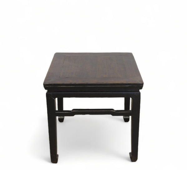 Antique Chinese Square Stool or Accent Table