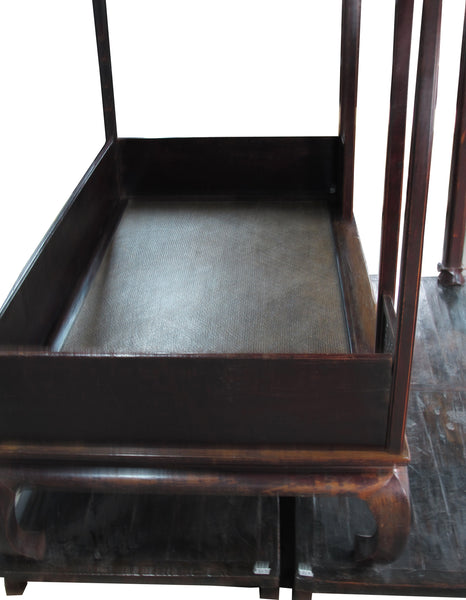 Authentic Rare 19th Antique Chinese Canopy Bed