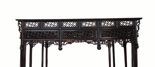 Authentic Rare 19th Antique Chinese Canopy Bed