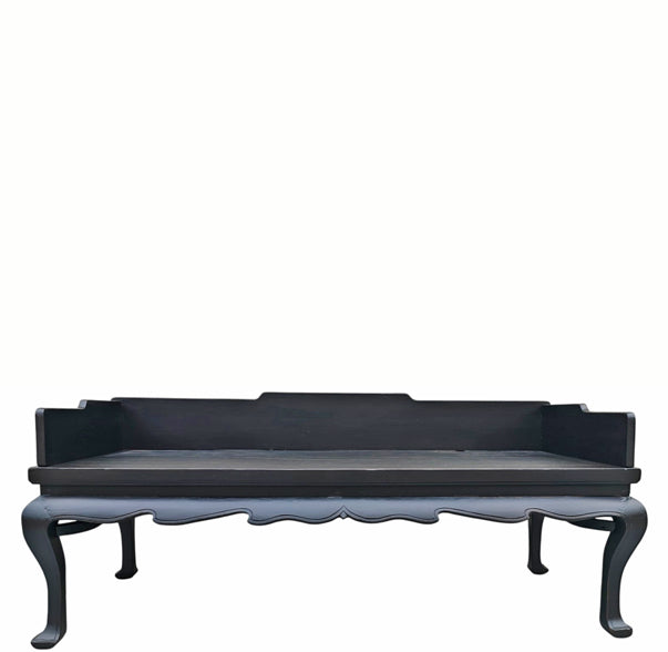 Black Antique Chinese Daybed